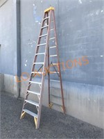12FT Werner Fiberglass Ladder