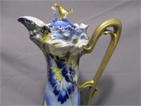 RS Prussia tall carnation mold cobalt chocolate