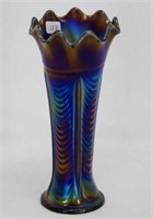 Drapery 8" vase - purple