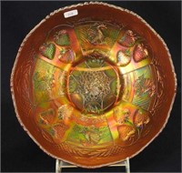 Dragon & Strawberry IC shaped bowl - marigold