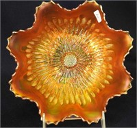 Sunflower spt ftd ruffled bowl - marigold