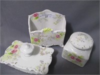Early Years RS Prussia hand painted 3 pc