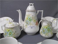 Early Years RS Prussia hand painted 17pc