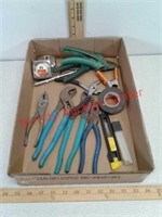 Lot of various pliers and shears