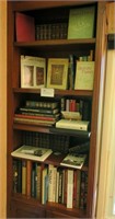 Lot, assorted books, including: oriental rug