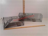 Havahart and rovantek small live animal traps