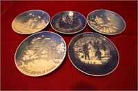 Christmas Plates, Royal Copenhagen