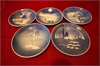 Christmas Plates, Royal Copenhagen