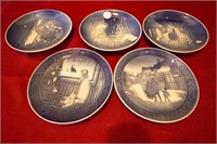 Christmas Plates, Royal Copenhagen