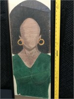 Drew Davis Framed Art Black Woman large