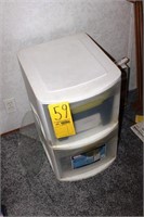 two drawer plastic file cabinet