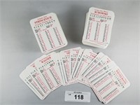 Large Selection of 1944 APBA Season Baseball Cards