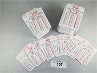 Large Selection of 1972 APBA Season Baseball Cards