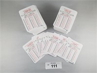 Large Selection of 1962 APBA Season Baseball Cards