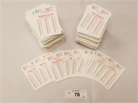 Large Selection of 1995 APBA Season Baseball Cards