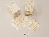 Large Selection of 1975 APBA Season Baseball Cards