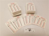 Pair of APBA Season Baseball Card Lot-1954 & 1964