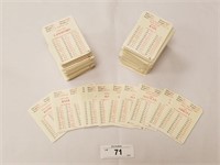 Large Selection of 1992 APBA Season Baseball Cards