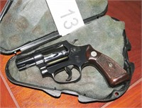 Smith & Wesson .38 Caliber Handgun Snub Nose VG