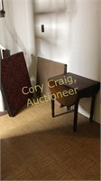 2 Card Tables and small drop leaf table