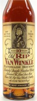 Old Rip Van Winkle 10 Year Handmade Bourbon Bottle