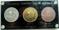 Continental Currency Restrike Set