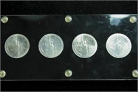 Liberty Coin set of 4
