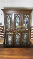 Curio Cabinet, Glass Sides & Front, 15" d x