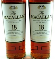 Macallan 1991 Two - 375ml bottles
