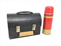 Metal lunch box with thermos
