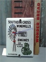 Southern Cross Windmills procelain sign