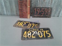 1930s licence plates