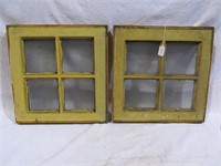 Window w. 4 panes, 2 x $