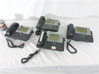4 téléphones IP Cisco phones