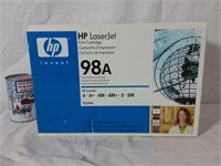 2 cartouches HP LaserJet 98A cartridges