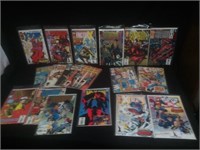 (18) Assorted Marvel X-men and Deluxe Comics