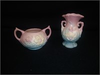 (2) Hull Art Pottery Wildflower Pieces
