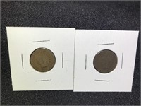 Key Date Indian Head Cents 1871 & 1872