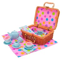 ALEX Toys - Pretend & Play Tea Set Basket 709W