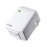 Leviton DZPA1-2BW Decora Smart Plug-in Outlet with