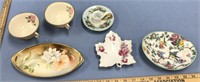 Lot of 6 pieces of collectable porcelain including