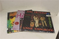 SELECTION OF JIMI HENDRIX LPS