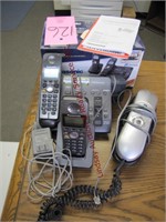 Panasonic KX-TG6072B (2) phone set &