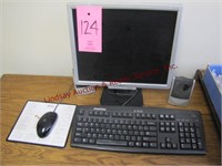 Computer man computer & Acer monitor w/