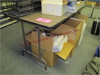 Folding table 60"x 30" NO CONTENTS, TABLE ONLY