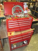 Craftsman 9 drawer tool box WITH CONTENTS: