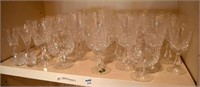 Waterford Crystal Glasses (31 Pieces)