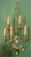 Wall Hanging 5 Light Candle Sconce