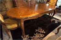 Dining Room Table, French Provincial, Oak with