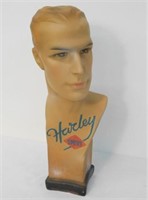 SHOP WINDOW BUST FOR HARLEY SPORT, C.1920'S